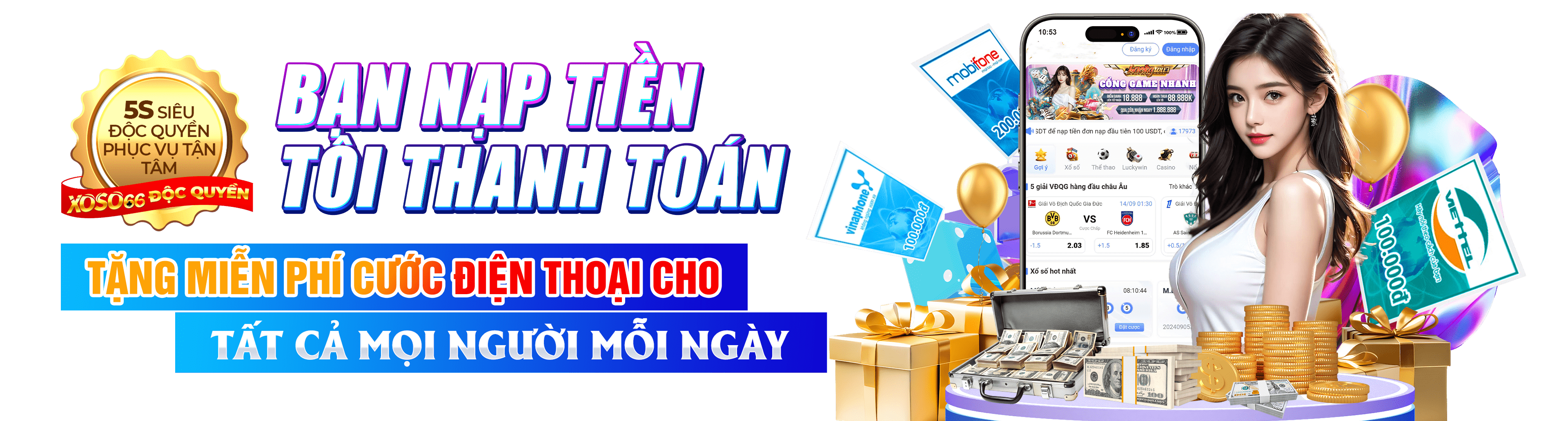 Hình ảnh quảng cáo của ku88 hiển thị nền tảng và các lợi ích